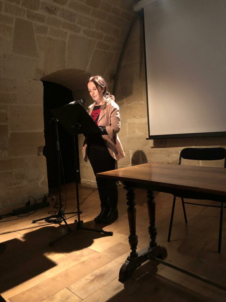 Sandra Moussenpès, 'Lectures, performances, rencontres', 2025 Sandra Moussenpès, 'Lectures, performances, rencontres', 2025