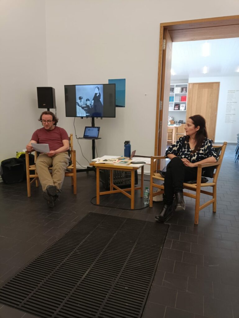 Sandra Moussenpès, 'Lectures, performances, rencontres', 2025