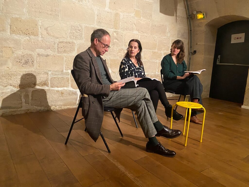 Sandra Moussenpès, 'Lectures, performances, rencontres', 2025 Sandra Moussenpès, 'Lectures, performances, rencontres', 2025